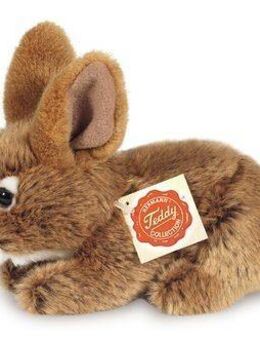 Teddy Hermann® Kuscheltier Hase sitzend, braun, 19 cm, zum Teil aus recyceltem Material