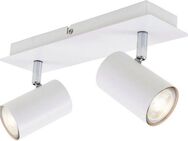 Briloner Leuchten LED Deckenspots 2857026 Run, ohne Leuchtmittel, Warmweiß, Deckenlampe, 29x8x12,3, Weiß, max.40W, GU10, Wohnzimmer, Schlafzimmer