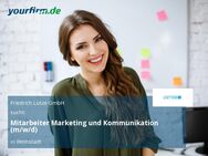 Mitarbeiter Marketing und Kommunikation (m/w/d) - Weinstadt