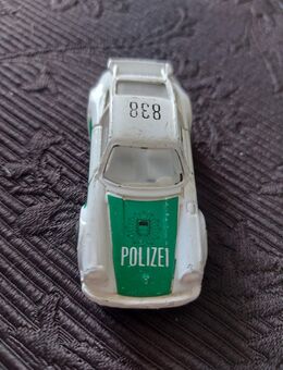PORSCHE 911 POLIZEI Modellauto von Welly ca. 1:68 - Zwickau