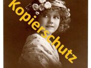Alte Künstlerkarte „Mädchen“, gelaufen 1912 - Landsberg