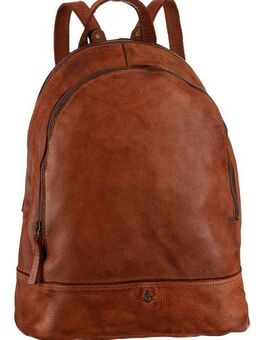 HARBOUR 2nd Cityrucksack Meghan, aus Leder mit typischen Marken-Anker-Label und Schmuckanhänger