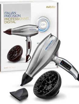 BaByliss Haartrockner 6000E Pro Digital, 2200 W, mit digitalem Motor