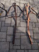 4 x gutes Martingal in Warmblut und Pony z.B. Döbert ua. in 04651