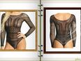 # Neuer Bodysuit # Nylon mit bunten Steinchen besetzt - in Schwarz,Größe - XS - XL, Versand oder Abholung, da entfallen die Versandkosten in 98617
