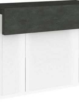 INOSIGN Kommode Coro, Kommode, Schrank, Kredenz, grifflos, 1 Klappe,3 Türen, Doppeltiefe Hochglanz Fronten, Breite 140