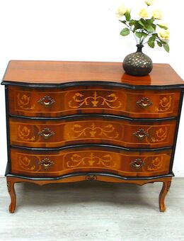 Alte Kommode Chippendale Stil Italien mit 3 Schubladen, eleganter Antik Stil - Sinzig
