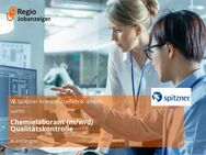 Chemielaborant (m/w/d) Qualitätskontrolle - Ettlingen