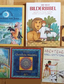 Christliche religiöse Bücher Bibelgeschichten Friedenslieder Bibel Jesus Bilderbibel Mandala - Krefeld