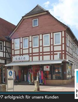 Top Lage in Springe - Wohn- und Geschäftshaus mit 2 Wohnungen und 2 Ladenflächen - Springe