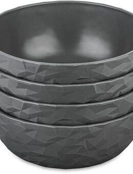 KOZIOL Schale CLUB BOWL, Kunststoff, (Set, 4-tlg), 700 ml, spülmaschinengeeignet, melaminfrei, CO² neutrale Produktion