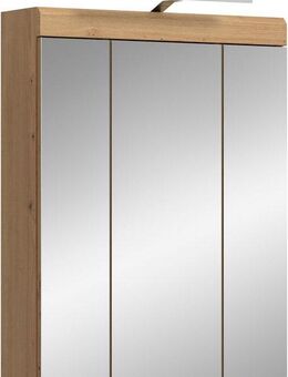 INOSIGN Spiegelschrank SIENA, Breite 60cm, inkl. Beleuchtung, 3 Spiegeltüren, 9 Fächer (Set, TOPSELLER) in verschiedenen Farben erhältlich, Badmöbel, Spiegel, Badschrank, Bad