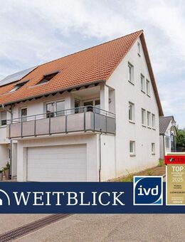 WEITBLICK: Doppelhaushälfte mit Stil - kompakt, modern, bezugsbereit! - Remseck (Neckar)