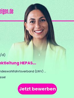 Projektleitung (m/w/d) HEPAS (Hessisches Perspektivprogramm zur Verbesserung der Arbeitsmarktchancen schwerbehinderter Menschen) - Kassel