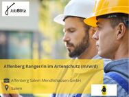 Affenberg Ranger/in im Artenschutz (m/w/d) - Salem (Baden-Württemberg)