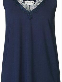 rosemunde Unterziehshirt Billie Tank Top mit wunderschönem Vintage-Spitzenbesatz an V- Ausschnitt und Saum