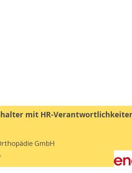 Finanzbuchhalter mit HR-Verantwortlichkeiten (m/w/d) - Mörsdorf (Thüringen)