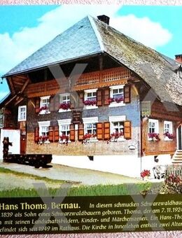 Alte Ansichtskarte- Geburtshaus des Malers Hans Thoma - Niederfischbach