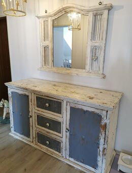 Schöne Kommode mit Spiegel - vintage - Landhaus - shabby - Bochum