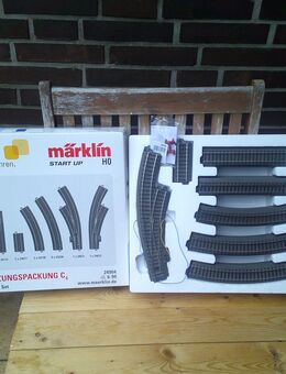 Märklin H0 24904 Gleisset C 4, mit E-Antrieb und Laterne - Walsrode