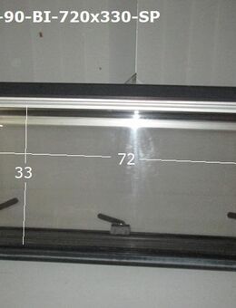 Hobby Wohnwagenfenster 72 x 33 gebr. (Fliegengitterrahmen) Sonder - Schotten Zentrum