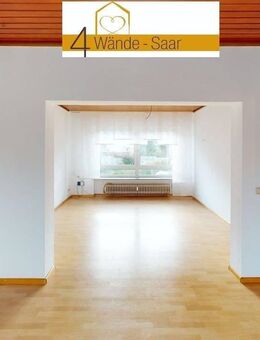 Lichtdurchflutete und geräumige 3 Zimmer-Wohnung sofort frei - Püttlingen