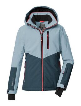 Killtec Skijacke KSW 207 GRLS SKI JCKT Wasserdichte, atmungsaktive Kinderjacke mit reflektierenden Details