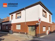 Staßfurt- attraktives vermietetes Mehrfamilienhaus mit Gewerbe- Anbau Baujahr 1995 - Staßfurt