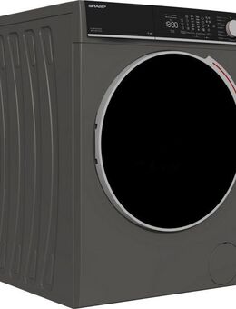 Sharp Waschmaschine ES-MFL814CAA-DE, 8 kg, 1400 U/min, 8kg / WIFI / Filter gegen Mikroplastik in der Tür / EEK A / 1400 U/min