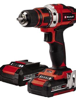 Einhell Akku-Bohrschrauber TE-CD 18/40-1 Li, (Set, 4-tlg), mit 2x 1,5 Ah PXC-Akkus und Aufbewahrungskoffer