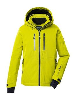 Killtec Skijacke KSW 191 BYS SKI JCKT Wasserdichte Kinderjacke mit Kapuze, Schneefang und Reflektoren