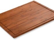 KESPER® Schneide- und Abdeckplatte, Bambus, (1 tlg), mit 4 standfesten Füßen, aus 100% FSC®-zertifiziertem Bambus