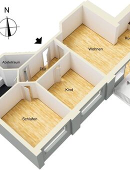 Kapitalanlage! - Günstige Wohnung mit TG-Stellplatz in Plauen Südvorstadt - Plauen