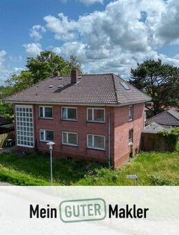 Nordseeperle mit Potenzial - Zweifamilienhaus mit Doppelgarage auf über 1.000?m² in Cuxhaven-Döse - Cuxhaven