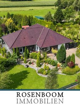 Großzügiger Bungalow mit parkähnlichem Grundstück in idyllischer Feldrandlage - Südbrookmerland
