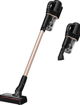 Miele Akku-Handstaubsauger Duoflex HX1 TotalCare, 2in1-Funktion, 210 W, beutellos, mit Elektrobürste MultiFloor und CarCare Set, Obsidianschwarz Roségold