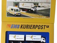 Deutsche Post - EMS Kurierpost - Set mit 3 Fahrzeugen & 1 Figur - von Herpa - Doberschütz