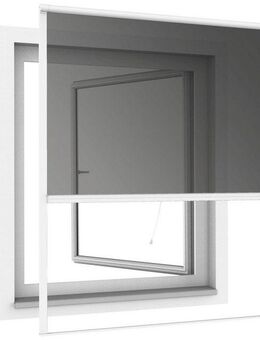 Insektenschutzrollo, Windhager, transparent, Klemm- oder Schraubmontage, BxH: 100x160 cm