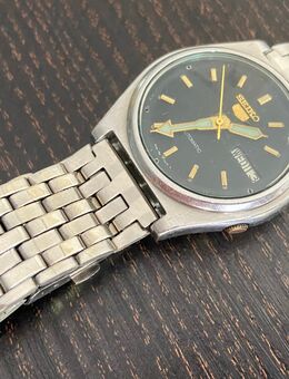 Seiko 5 Sports Automatic Dress Watch Automatik Uhr Vintage Herren 1985 - Neckartailfingen
