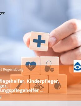 Krankenpflegehelfer, Kinderpfleger, Sozialpfleger, Heilerziehungspflegehelfer (m/w/d) Wohnen Kinder Jugendliche Teilzeit - Regensburg