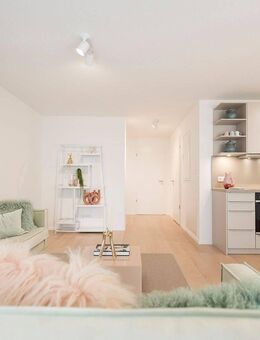 Wohnen auf höchstem Niveau. 2-Zi.-Penthouse mit großzügiger Dachterrasse und unverbaubarem Ausblick. - Ladenburg