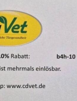 Rabattcode cdVet - Lüdersdorf