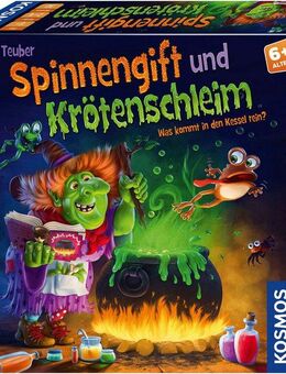Kosmos Spiel Spinnengift & Krötenschleim, Kinderspiel, Made in Germany