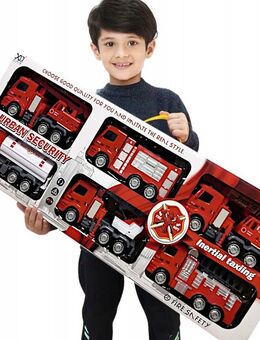 Kinder Feuerwehr Feuerwehrauto Spielzeug Spielzeugauto XXL Set - Wuppertal