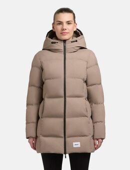 khujo Kurzmantel Tanare4 Warmer Damen Puffermantel mit Kapuze