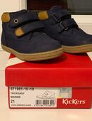 Kickers Baby Jungen Tackeasy Lauflernschuhe, Farbe Blue Marine in 70329