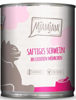 MjAMjAM 6 x 800 g - saftiges Schwein an leckeren Möhrchen