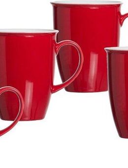 Ritzenhoff & Breker Becher Doppio, Porzellan, 4-teilig