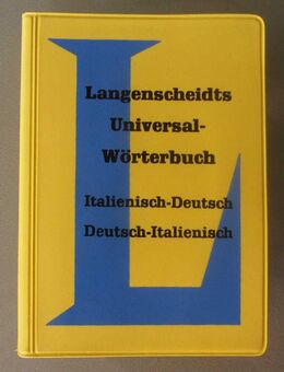 Langenscheidt-Wörterbuch Italienisch-Deutsch, Deutsch-Italienisch (1970) - Münster