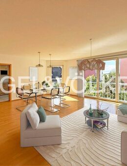 Lichtdurchflutete 4-Zimmer-Wohnung mit Balkon und Stellplatz in attraktiver Lage - Niddatal